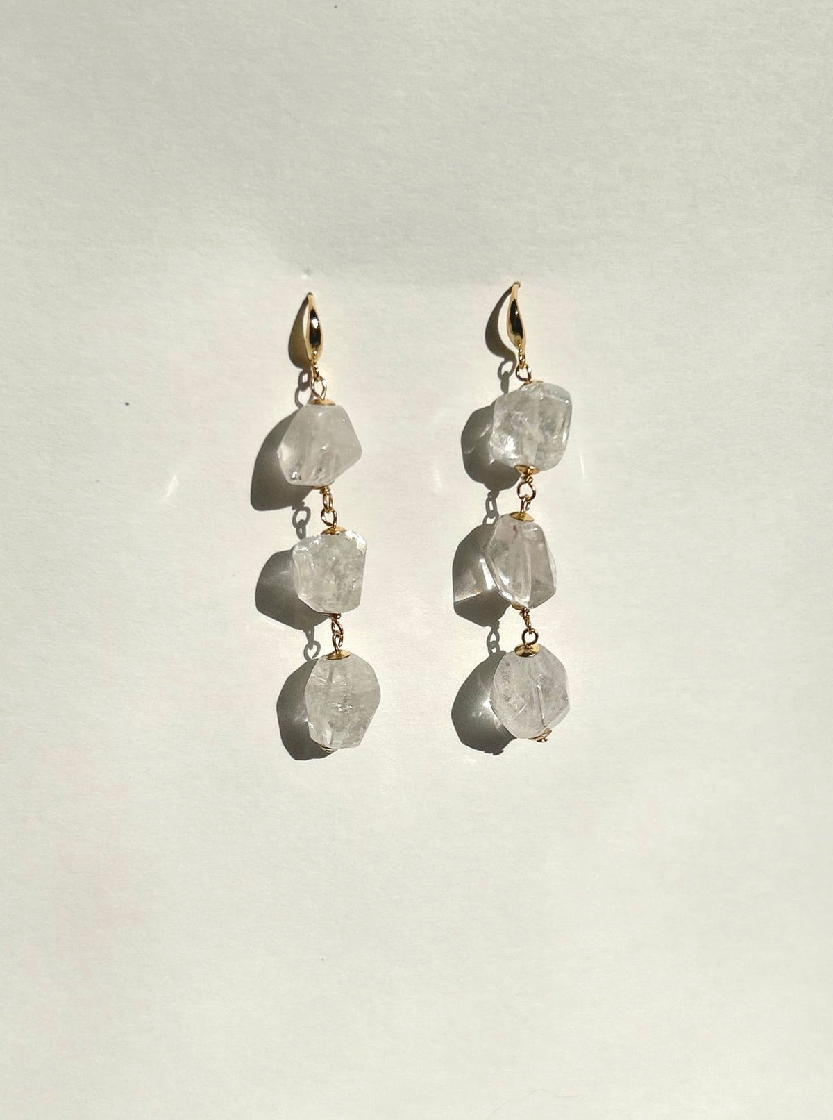 Gala Earrings in Quartz