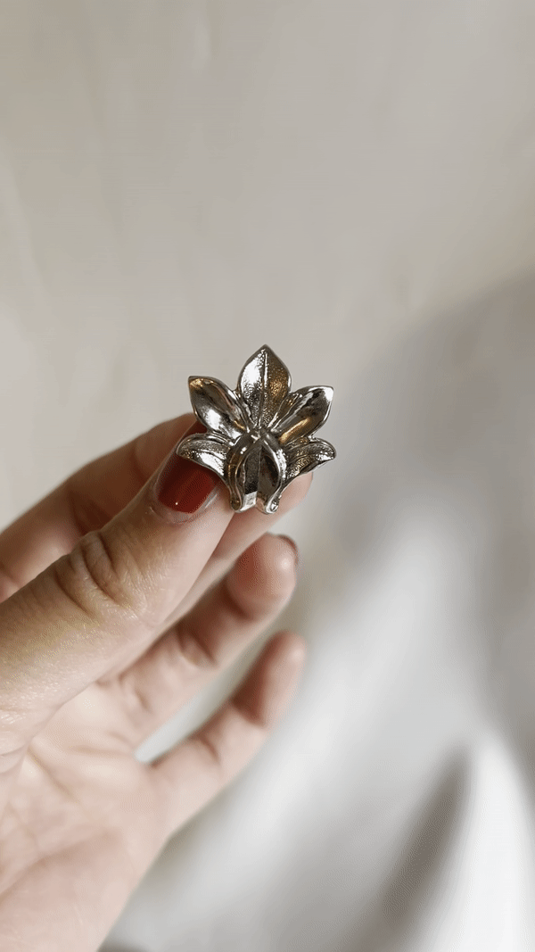 Vintage Floral Nouveau Earrings